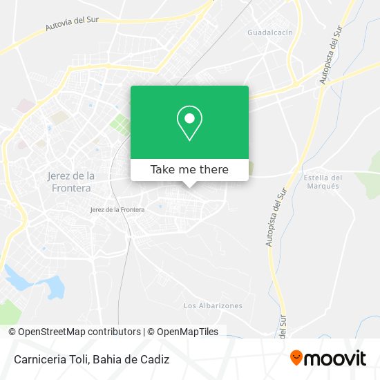 Carniceria Toli map