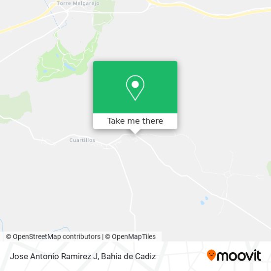 Jose Antonio Ramirez J map