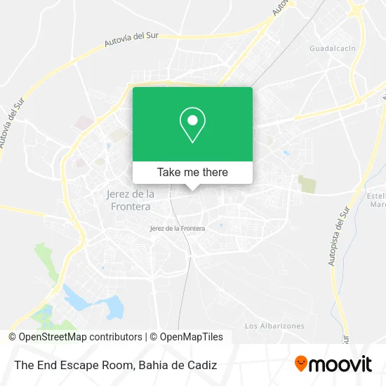 The End Escape Room map