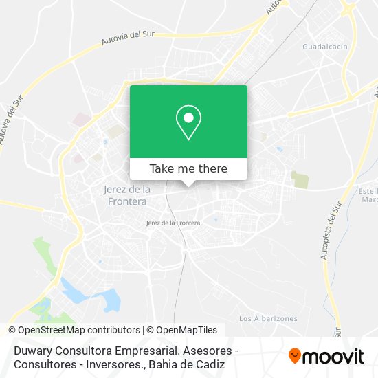 Duwary Consultora Empresarial. Asesores - Consultores - Inversores. map