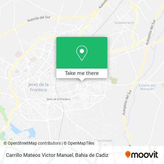 Carrillo Mateos Victor Manuel map