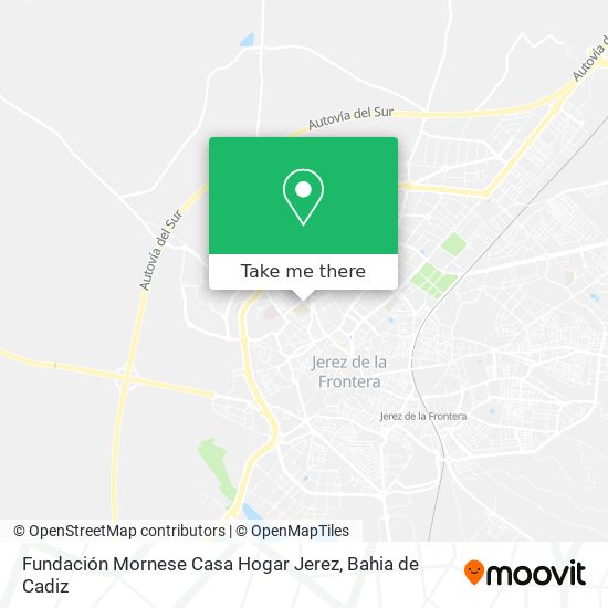 Fundación Mornese Casa Hogar Jerez map