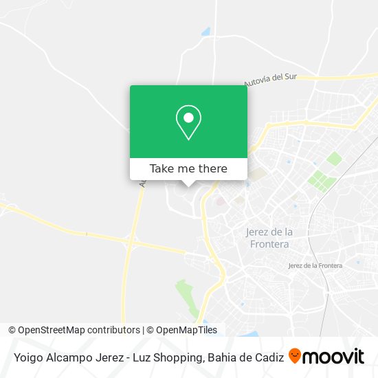 Yoigo Alcampo Jerez - Luz Shopping map