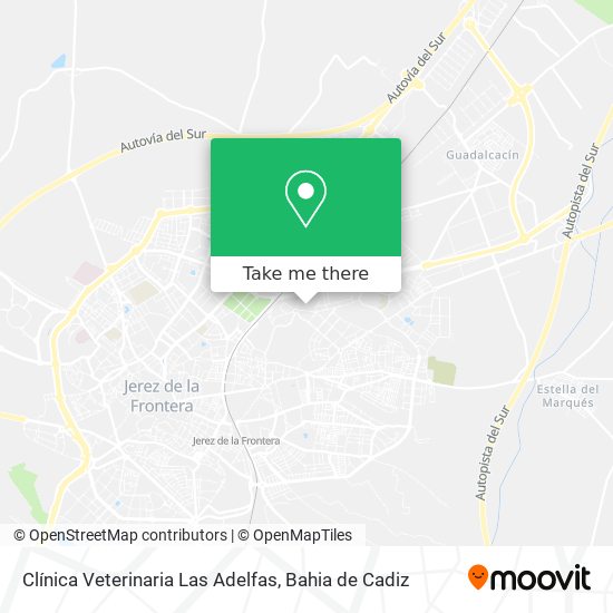 Clínica Veterinaria Las Adelfas map
