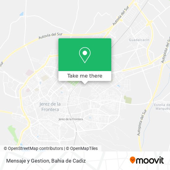 Mensaje y Gestion map