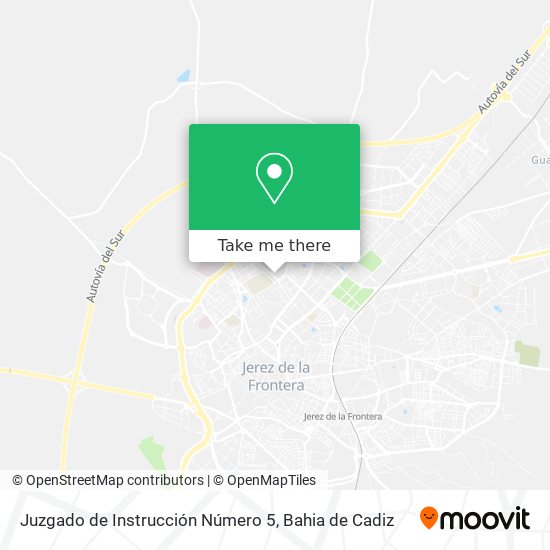 Juzgado de Instrucción Número 5 map