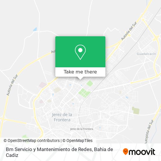 Bm Servicio y Mantenimiento de Redes map