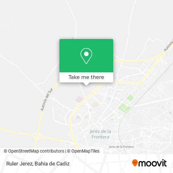 Ruler Jerez map