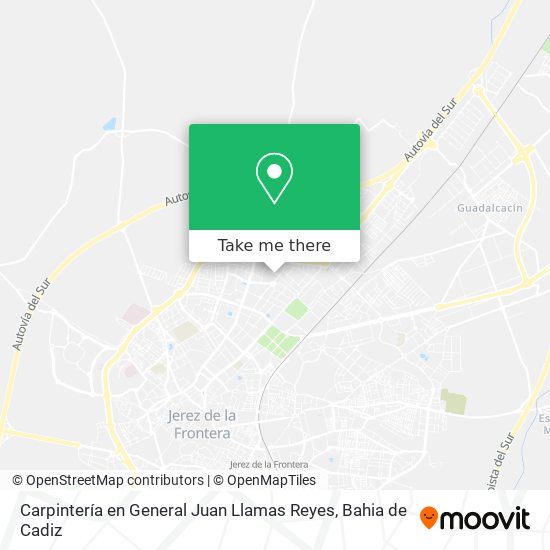 Carpintería en General Juan Llamas Reyes map