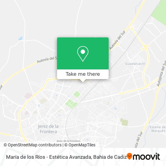 María de los Ríos - Estética Avanzada map