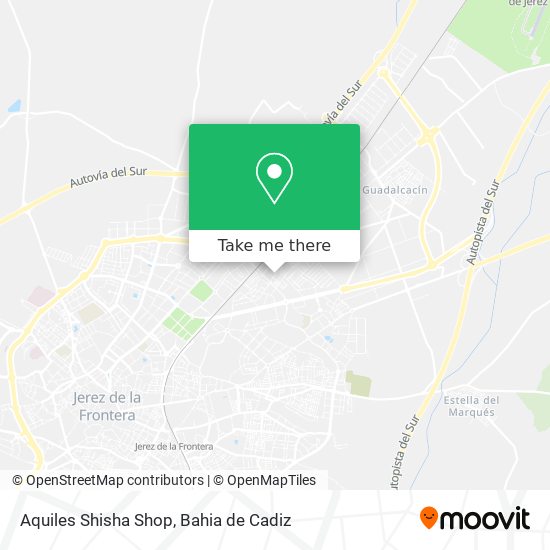 Aquiles Shisha Shop map