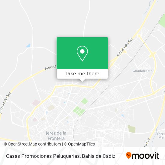 Casas Promociones Peluquerias map