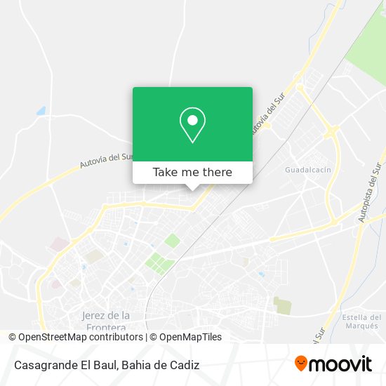 Casagrande El Baul map