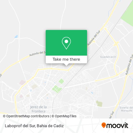 Laboprof del Sur map