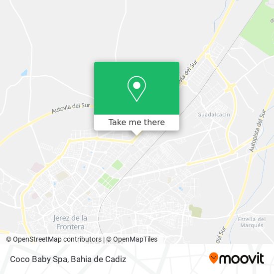 Coco Baby Spa map