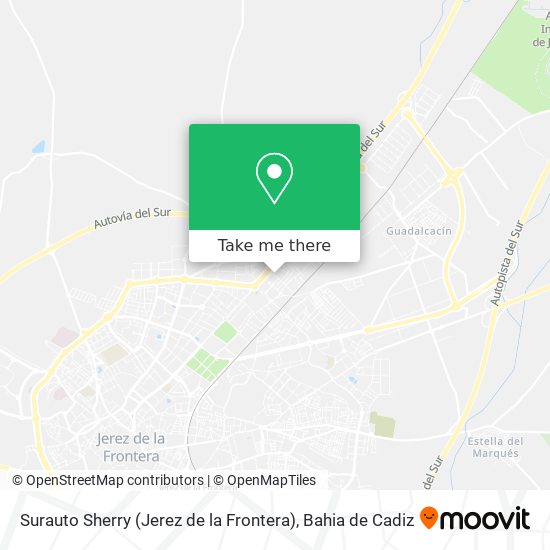 Surauto Sherry (Jerez de la Frontera) map