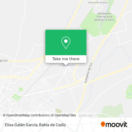 Elisa Galán García map