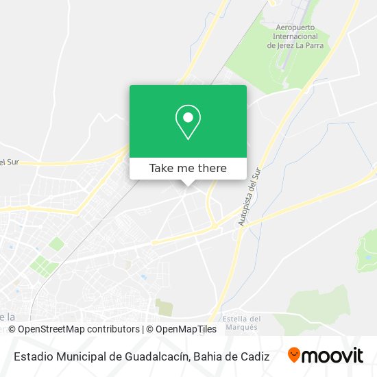 Estadio Municipal de Guadalcacín map