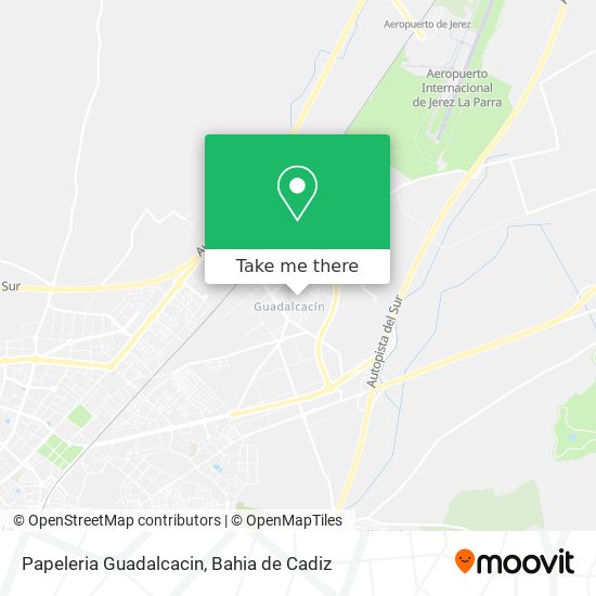 Papeleria Guadalcacin map
