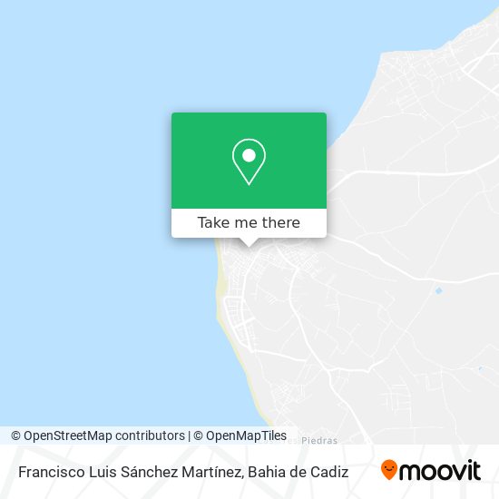 Francisco Luis Sánchez Martínez map