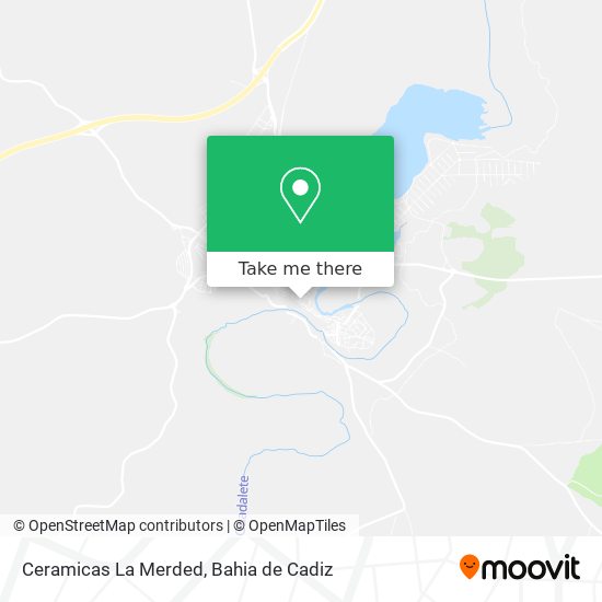 Ceramicas La Merded map