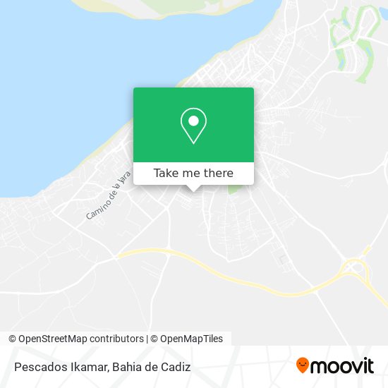 Pescados Ikamar map