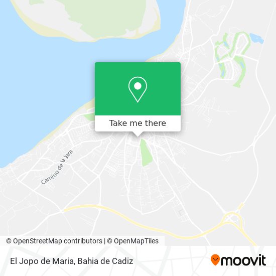 El Jopo de Maria map