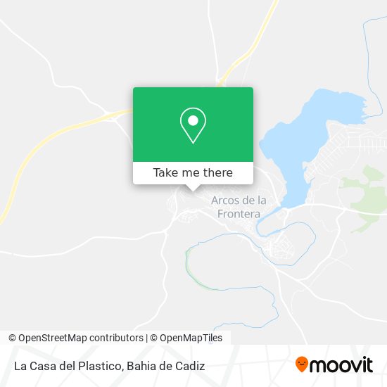 La Casa del Plastico map
