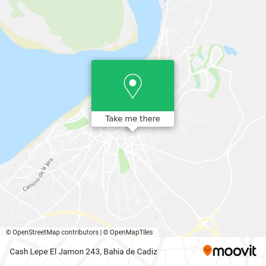 Cash Lepe El Jamon 243 map