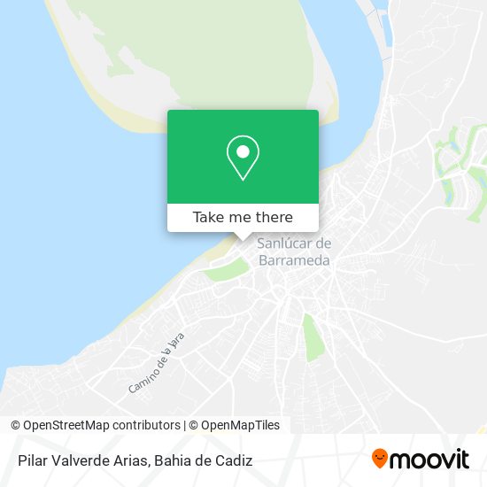 Pilar Valverde Arias map