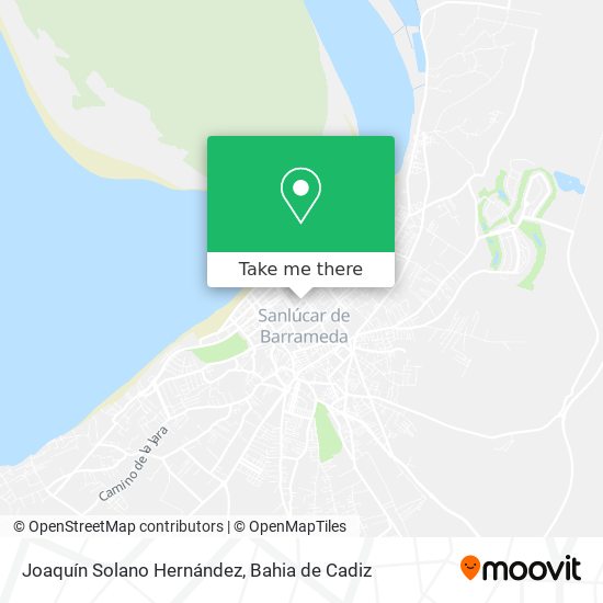 Joaquín Solano Hernández map