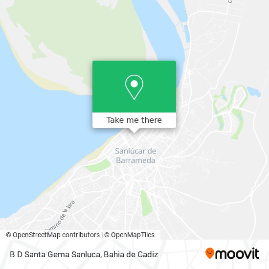 B D Santa Gema Sanluca map