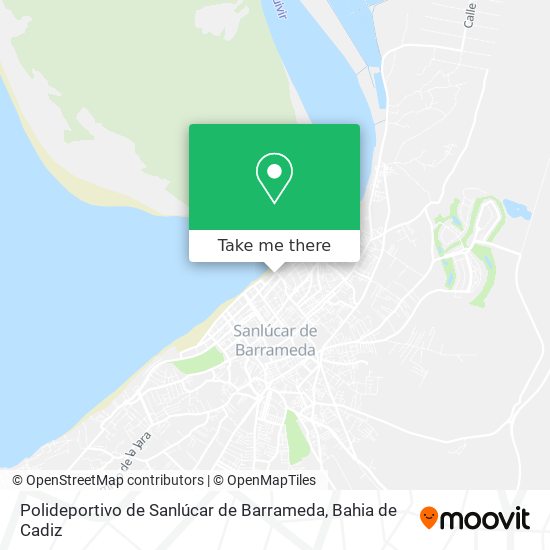 Polideportivo de Sanlúcar de Barrameda map