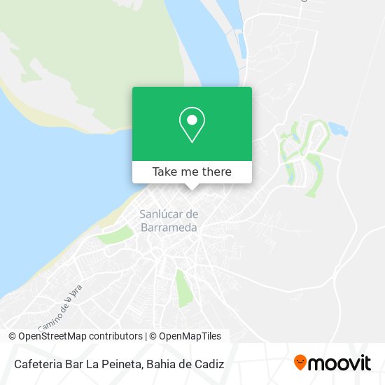 Cafeteria Bar La Peineta map