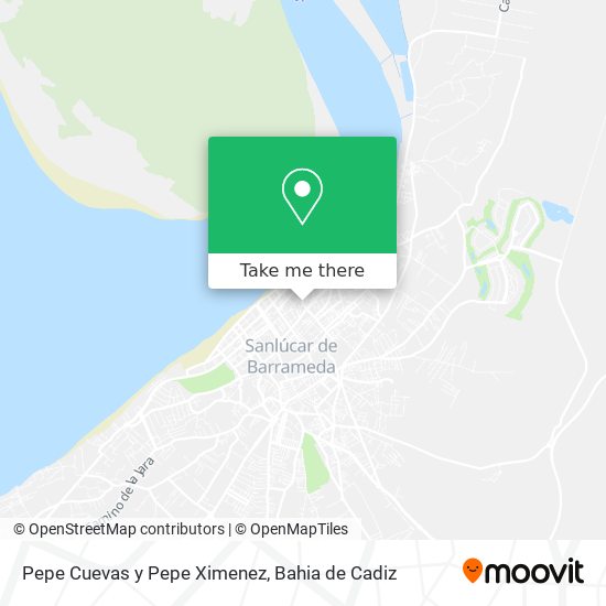 Pepe Cuevas y Pepe Ximenez map