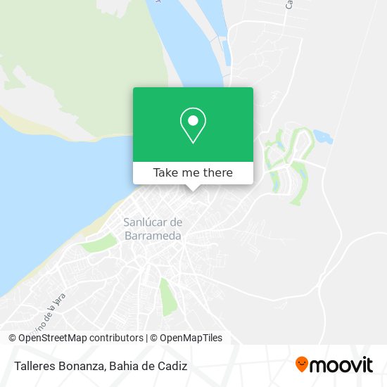 Talleres Bonanza map