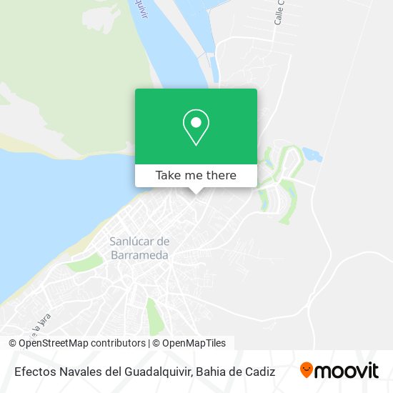Efectos Navales del Guadalquivir map