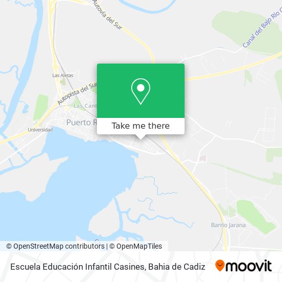 Escuela Educación Infantil Casines map