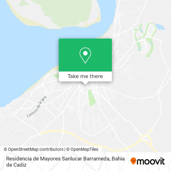 Residencia de Mayores Sanlucar Barrameda map