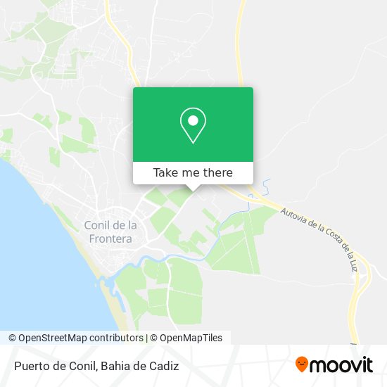 Puerto de Conil map