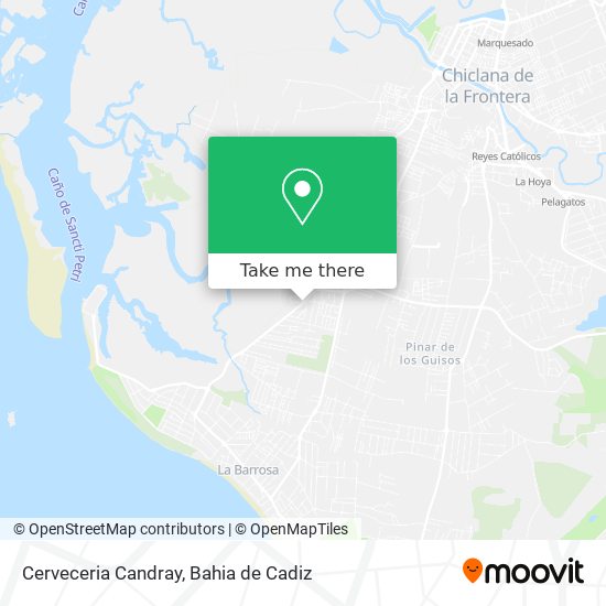 mapa Cerveceria Candray