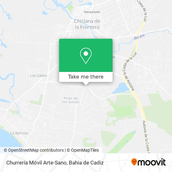 Churrería Móvil Arte-Sano map