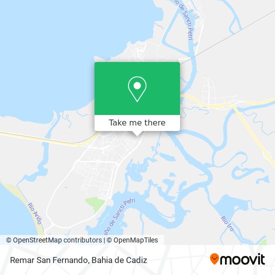 Remar San Fernando map