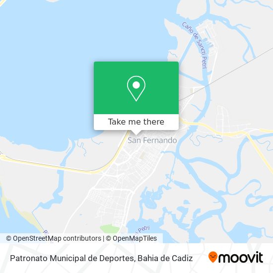 Patronato Municipal de Deportes map