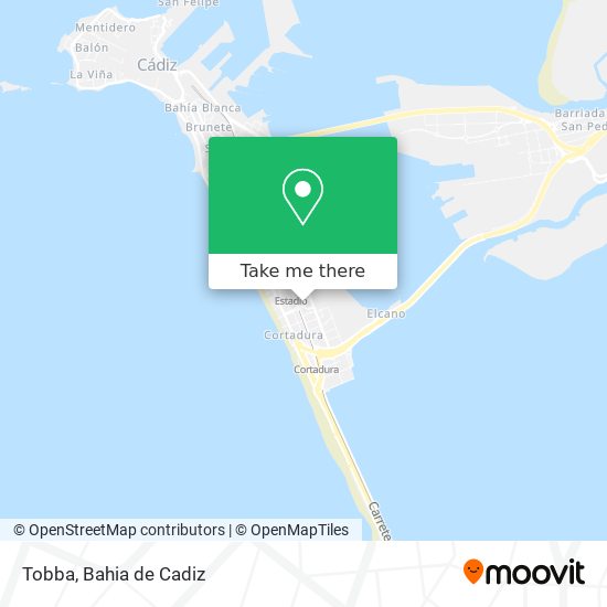 mapa Tobba