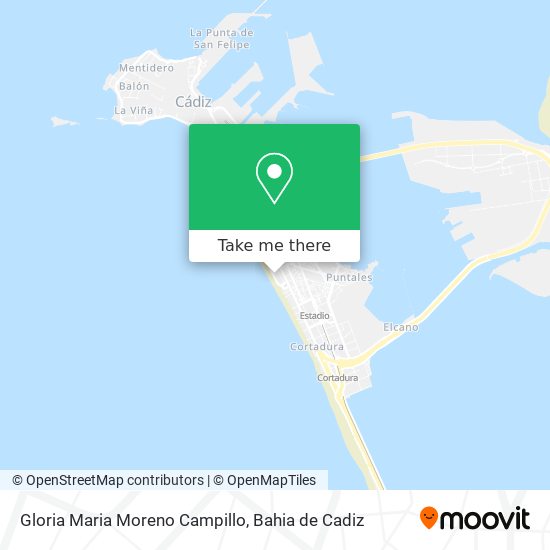 Gloria Maria Moreno Campillo map