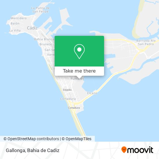mapa Gallonga