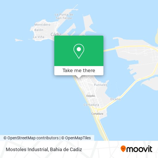 mapa Mostoles Industrial