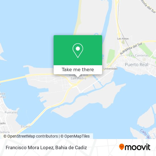 Francisco Mora Lopez map