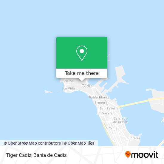 Tiger Cadiz map
